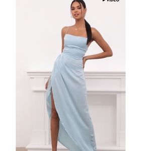 Lucy In the Sky Ciara Satin Luxe Maxi